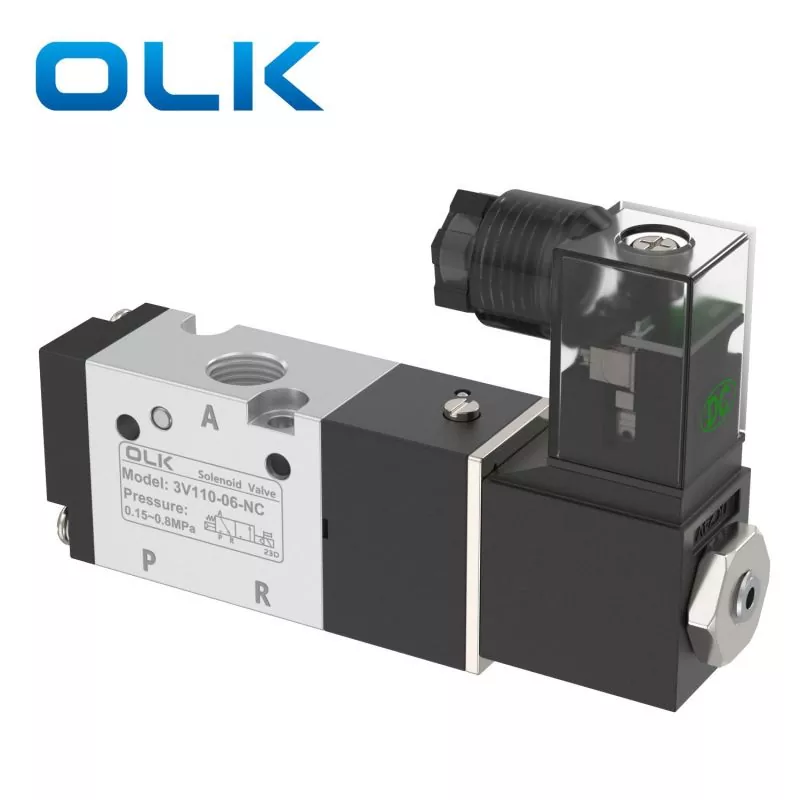3V100 मालिका Solenoid वाल्व 3 मार्ग